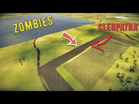 Can Roman Legion Protect Cleopatra From 600,000 Zombie Girls - UEBS 2