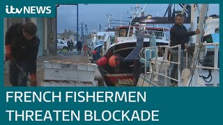 Navy ships sent to Jersey as French fishermen plan to blockade harbour in post-Brexit row | ITV News