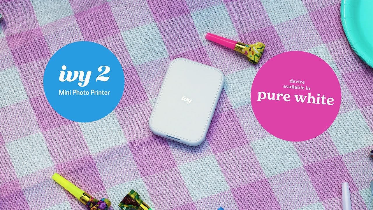 The Canon IVY 2 Mini Photo Printer