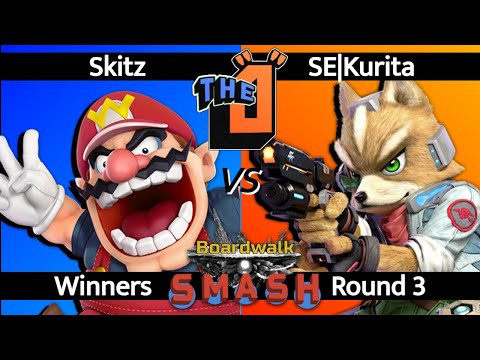 Skitz (Wario) vs. SE | Kurita (Fox) - WR3 | Boardwalk Smash SSBU (6/16/2022)