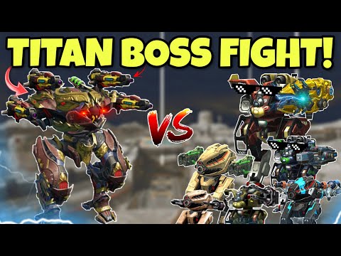 🔥 HEIMDALL VS COSSACKS & DESTRIERS 1VS6 TITAN BOSS FIGHT! || WAR ROBOTS ||