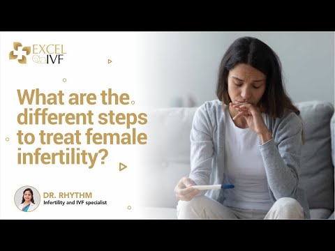 What are the different steps to treat female infertility? Dr Rhythm Gupta, at Excel IVF