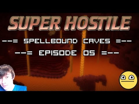 Minecraft Spellbound Caves E05: The Blackened Library!