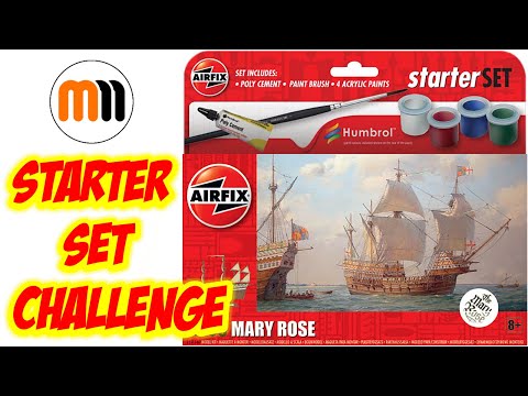 Starter Set Challenge - Building the Mary Rose with what you get from Airfix!