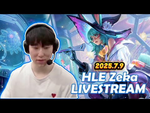 HLE Zeka Fullstream 2025.7.9 KR Challenger Gameplay