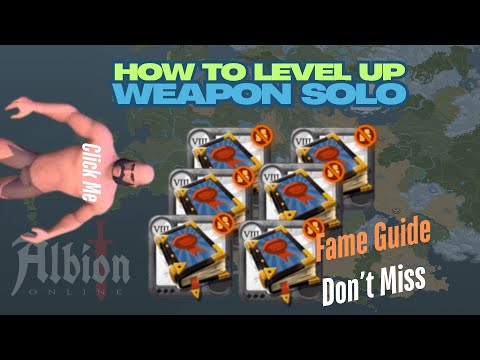 Albion Online - How to Level Up your Weapon Tree Solo