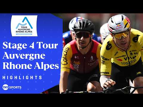 パワフルなパフォーマンス 💪 | 2026 ツール・オーヴェルニュ＝ローヌ＝アルプ ゾーン4 レースハイライト | TNTスポーツサイクリング (POWERFUL PERFORMANCE 💪 | 2026 Stage 4 Tour Auvergne Rhone Alpes Race Highlights | TNT Sports Cycling)