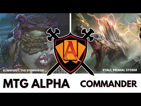 Slimefoot, the Stowaway vs Etali, Primal Storm | EDH Gameplay