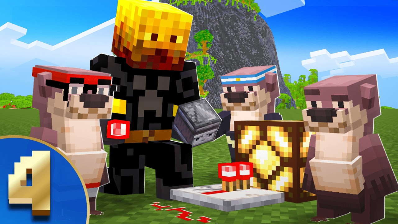 Di clases de redstone a las nutrias | Dedsafio 4 #4