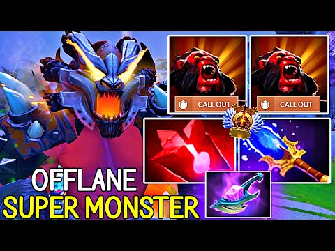 Super Monster Offlane Immortal Ranked AXE Beautifull Berserker Call Intense Battle - Dota 2