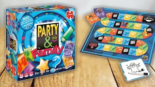 PARTY & CO FAMILY - Spielregeln TV (Spielanleitung Deutsch) - JUMBO SPIELE PARTY UND CO FAMILIE