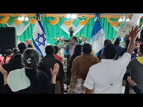 Cadena de Coros Pentecostes, Pastor Abdias Burgos, Melchor de Mencos, Petén. Iglesia Camino Biblico.