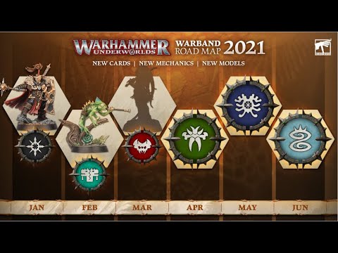 Warband Release Schedule for Warhammer Underworlds: Direchasm!