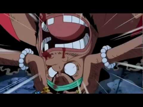 One Piece - Short Clip: Berserk Luffy Vs. Blackbeard