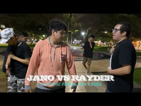 JANO VS RAYDER I CUARTOS I RAPZURI FECHA #05 TEMPORADA 2023