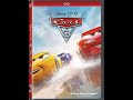 Opening To Cars 3 DVD 2017