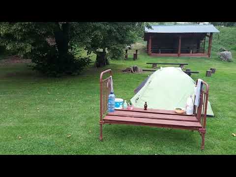 #2. Pole namiotowe w m. Goniądz nad Biebrzą.