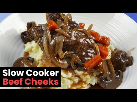 Tender Slow Cooker Beef Cheeks