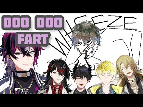 IKE dying laughing because of DOPPIO