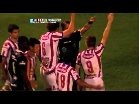 ¿Fue penal para Unión? Unión 0 - R. Central 0. Fecha 22. Primera División 2015. FPT.