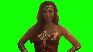 Gal Gadot Wonder Woman green screen