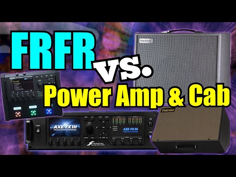 Axe-Fx III/FM9/FM3 - FRFR vs. Power Amp & Cab - Which Setup Is BEST?