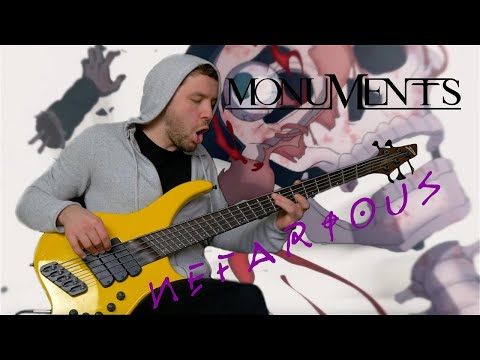 MONUMENTS - Nefarious (Official Bass Playthrough)