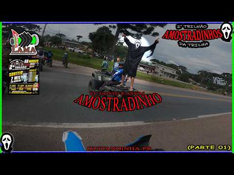🚀 2º TRILHÃO AMOSTRADINHOS DA TRILHA EM QUITANDINHA - PR | Passamos dentro do ônibus! 🏁🔥 (PARTE 01)