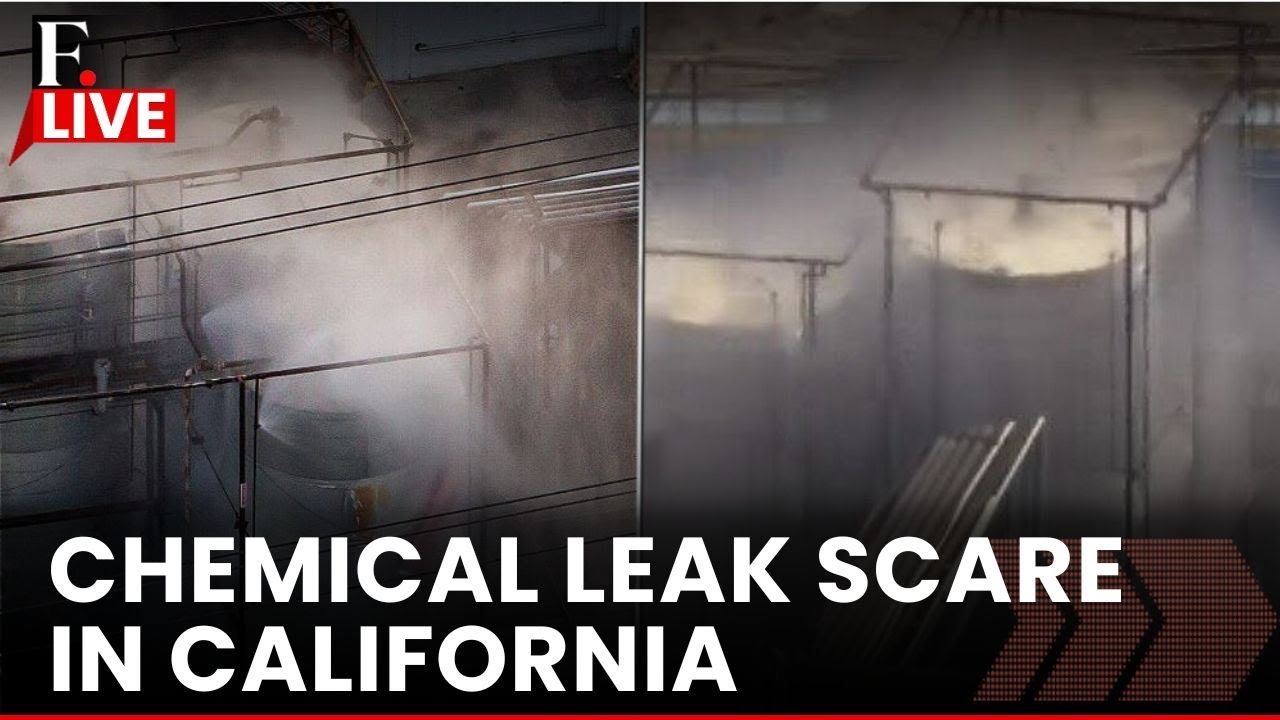 California Declares Emergency After Chemical Tank Leak Forces 50,000 to Evacuate | LIVE