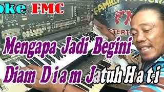 Download lagu Diam Diam Jatuh Cinta - D`Lloyd || Remik Slow Nada Wanita || KARAOKE KN7000 FMC mp3
