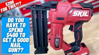 Super Cheap And Pretty Damn Good! || SKIL 18 Gauge Brad Nail Gun || Full Review