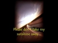 You are my Sunshine (ENGLISH SONG) 