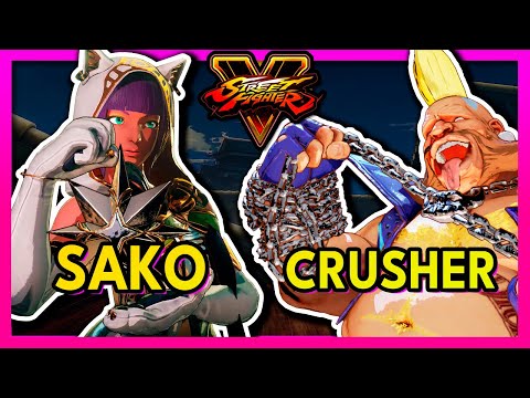 SFV 🥊 Sako (MENAT) VS Crusher (BIRDIE) 🥊 スト5  🥊 SF5 🥊 Street Fighter 5