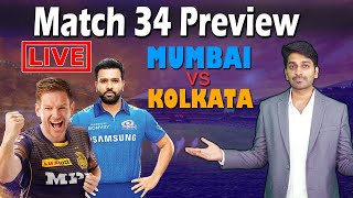 MI vs KKR Live Preview| IPL 2021| Eagle Media Works