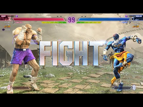 Street Fighter 6 🔥 BLAZ (Sagat) Vs SHAKA (Dhalsim) 🔥 SF6 High Level Gameplay