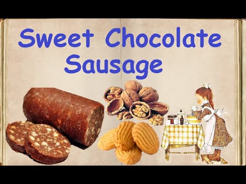 Sweet Chocolate Sausage / Book of recipes / Bon Appetit