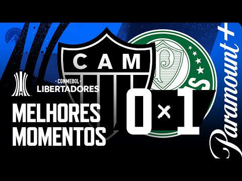 Gols e lances de Atlético Mineiro x Palmeiras