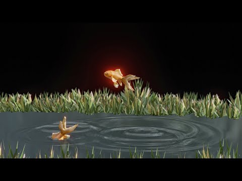 Fish animation and Ripple effect - Blender 2.93 Beginners tutorial