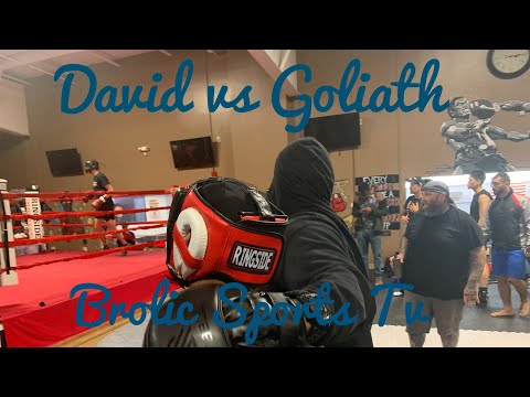 David vs Goliath Sparring War
