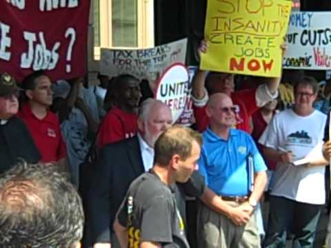 CWA 13000 Protest Sen. Toomey 8/18/2011