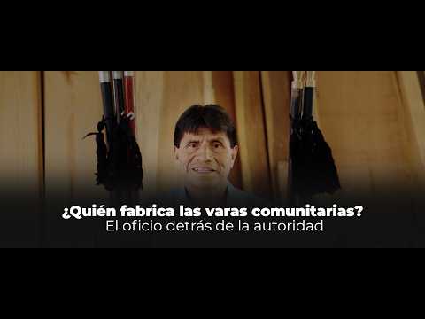 Victoriano Gabriel Aguilón, el artesano de las varas en Comitancillo