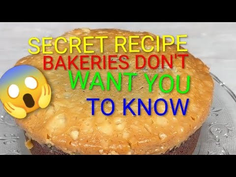 HOW I MADE THE BEST CAKE USING A SECRET RECIPE BAKERIES DON'T WANT YOU TOO KNOW 😋 🍰