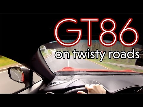 Toyota GT86 - POV - Landstraße / Country road (Subaru BRZ / Scion FRS)