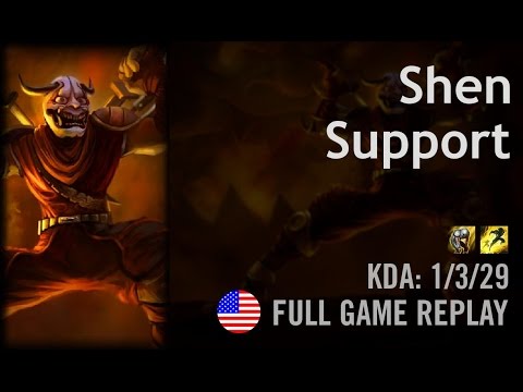 Shen Support vs Thresh - Xpecial - NA Challenger Path 5.23