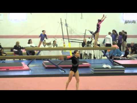 Hannah Gymnastics Level 9 Beam - Dalmatian Classic