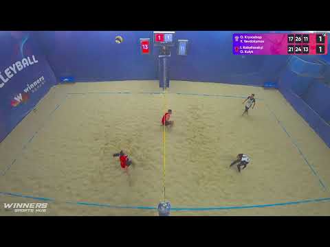 16:55 O. Kryvoshap / Y. Yevdokymov - I. Kobylianskyi / O. Kulyk 23.02.2023 | Winners Beach Volleybal