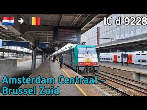 10:19 - 13:17 // Amsterdam Centraal → Brussel Zuid // Intercity Direct - 20 april 2024