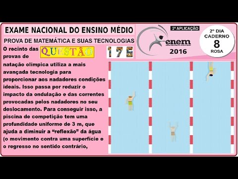 CURSO MATEMÁTICA ENEM 2016 QUESTÃO 175 PROVA ROSA RESOLVIDA EXAME NACIONAL ENSINO MÉDIO 2ª Aplicação