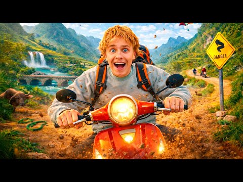 Kører På Vietnams FARLIGSTE Veje! 