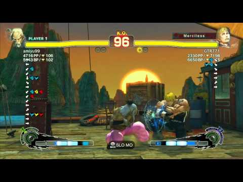 SSF4 AE: Amiyu (Gen) vs GTR771 (Cody) - Ranked Match (720p HD)